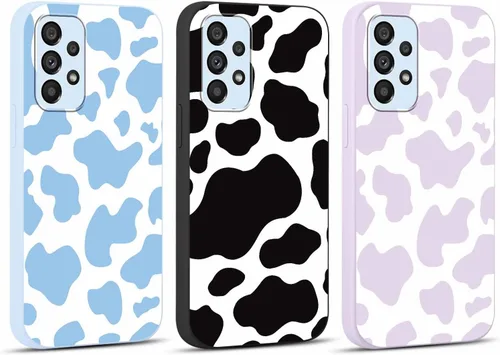 Vista 37 de Pack de 2 fundas con estampado de guepardo para Samsung Galaxy A03s 4G de 6.5", fundas de diseño de patrón de leopardo de lujo, de silicona suave