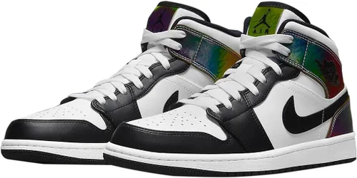 Vista 3 de Nike - Zapatos deportivos unisex para baloncesto, BlancoNegro, 10.5