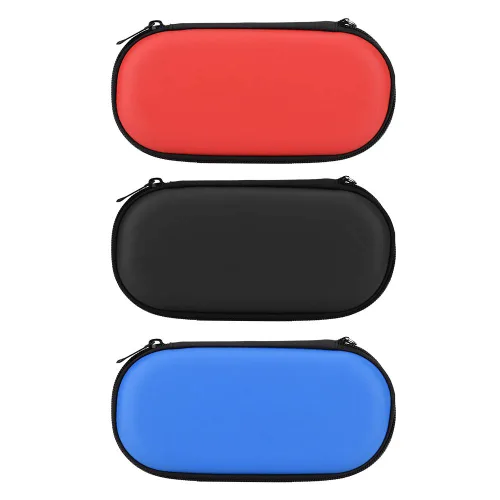 Vista 9 de fosa Protective Hard Carrying Case Cover Pouch Portable Travel Organizer Bag for Sony PS Vita, Shockproof Playstation Vita Travel Pouch(Blue) video