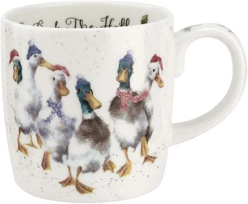 Vista 11 de Royal Worcester Wrendale Designs Taza de 14 onzas (Galletas para Santa)