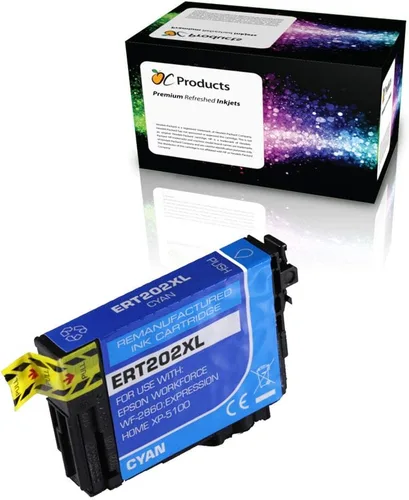 Vista 3 de Cartucho de tinta remanufacturado para Epson 202 202XL para XP-5100 WF-2860 (negro)