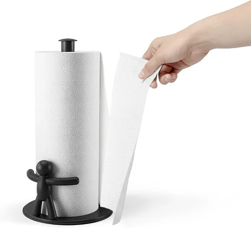 Vista 8 de Umbra Buddy - Toallero de papel para encimera, color negro