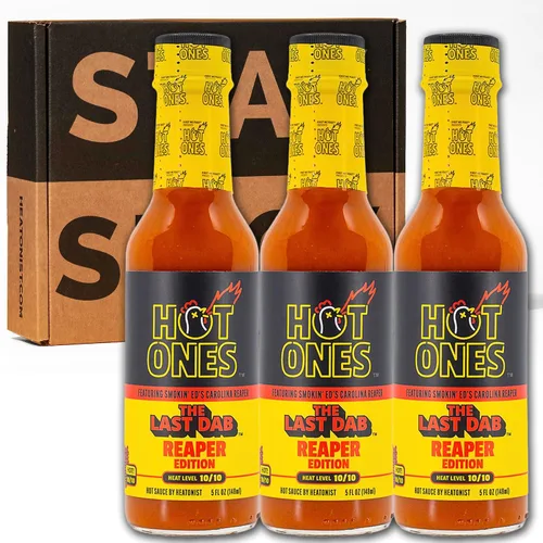 Vista 8 de Hot Ones The Last Dab Apollo - Salsa picante hecha con ingredientes naturales y sabores extra picantes, la única salsa picante en el mundo hecha