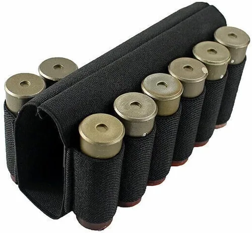 Vista 4 de Magik 2-4 PC Escopeta Buttstock Shell Holder Hunter Especialidades Butt Stock Cartucho