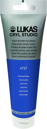 Vista 113 de Lukas CRYL Studio Artist - Pintura acrílica para artistas, Alizarín Carmesí, tubo de 125 ml - Pinturas acrílicas de alto pigmento para pintura