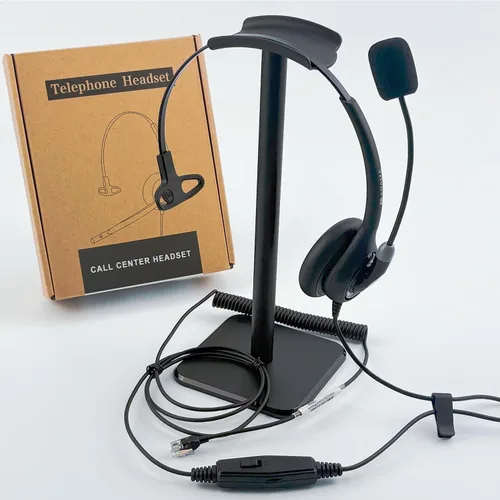 Vista 8 de Arama Auriculares de teléfono para teléfonos de oficina para Polycom