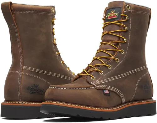 Vista 5 de Thorogood - Botas de trabajo con suela MAXwear y protección Moc Toe en la punta