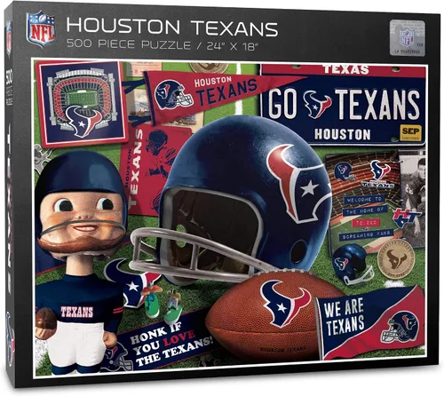 Vista 6 de YouTheFan - Rompecabezas serie retro NFL, 500 piezas