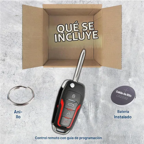 Vista 3 de KeylessOption Llavero de repuesto para 2000 2001 2002 2003 2004 2005 2006 2007 2008 2009 2010 2011 2012 2013 2014 2015 2016 2017 2018 2019 Ford