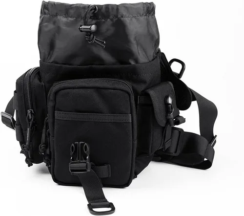 Vista 4 de Militar táctico gota pierna bolsa herramienta Fanny muslo paquetes para motocicleta al aire libre bicicleta ciclismo traivel