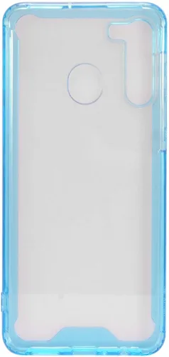 Vista 2 de Para Samsung Galaxy A21 (SM-A215) - Funda para teléfono - AC4 Azul