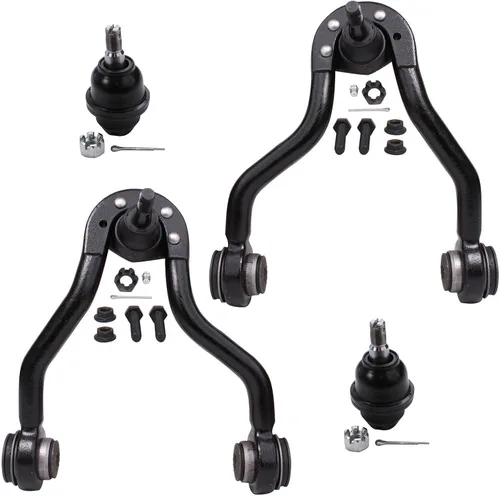 Vista 120 de Detroit Axle - Ejes de eje CV delantero izquierdo y derecho + Reemplazo de juntas esféricas de brazos de control inferiores delanteros para Ford