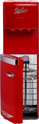 Vista 8 de Igloo Dispensador de enfriador de agua con carga inferior retro, opciones de temperatura caliente, fría o ambiente, capacidad para botellas de 3 o 5