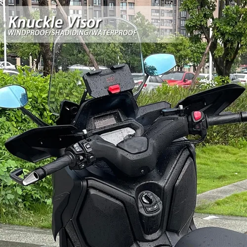 Vista 3 de Protector de mano para motocicleta, protector de mano, accesorios resistentes al viento, equipo de protección compatible con Xmax X-MAX 125 X-Max