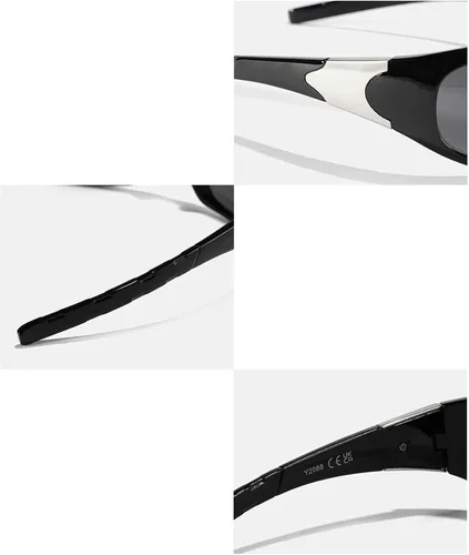 Vista 5 de Gafas de lectura con lente completa fotocromáticas envolventes para hombres y mujeres, cuadrados, para lectura de transición, deportivas, lentes