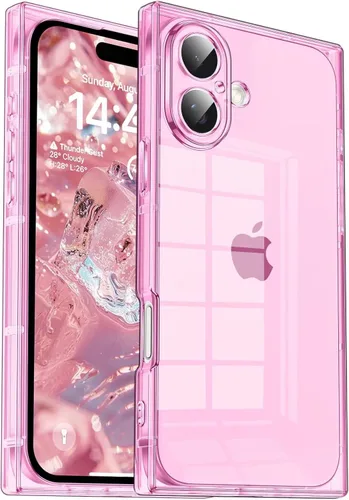 Vista 31 de Funda Tzomsze Compatible con iPhone Air Clear Funda, Protección de Cámara, Esquinas Reforzadas TPU Delgada Resistente a Golpes Funda Protectora