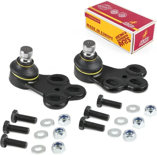 Vista 139 de Metrix - 2 juntas de rótula superior delantera K3134T para Dodge Ram 1500 4WD 94-01, Ram 2500 4WD 94-99, Jeep Cherokee 84-01, Wrangler 97-17