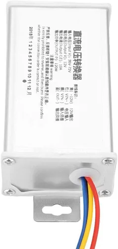 Vista 4 de Convertidor de CC, módulo de fuente de alimentación reductor 36V-72V a 12V 10A 120W para dispositivos electrónicos de 12V
