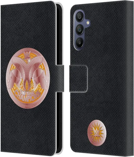 Vista 46 de Head Case Designs Officially Licensed WWE Cruiserweight Champion Title Belts Leather Wallet Case Compatible with Samsung Galaxy A07 4G Campeón