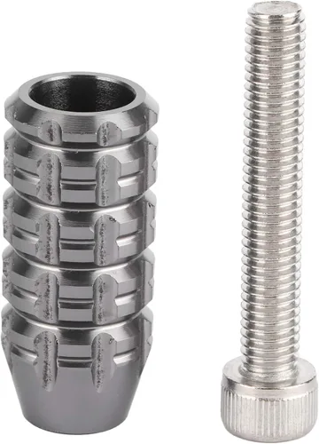 Vista 2 de POCREATION Pedal de palanca de cambios para Triumph Street Scrambler T100, repuesto de clavija de pie ampliada, gris
