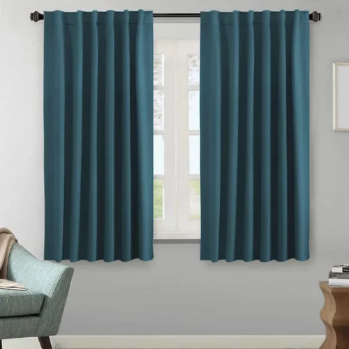 Vista 129 de H.VERSAILTEX Cortinas Opacas con Aislamiento Térmico, Paneles de Tratamiento de Ventanas que Oscurecen la Habitación, Cortinas Opacas para Sala