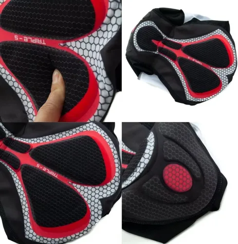 Vista 6 de Maillot de ciclismo - hombres y mujeres ropa de ciclismo Jersey de ciclismo conjunto de ciclismo camisas de ciclismo transpirable secado rápido