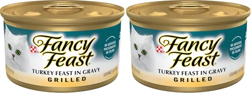 Vista 13 de Purina Fancy Feast - Comida para gatos húmeda, en salsa, enlatada y grillada