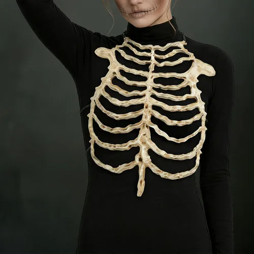 Vista 8 de Practical and Lightweight Skeleton Props Costume B