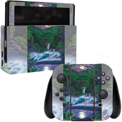 Vista 14 de MightySkins Skin compatible con Nintendo Switch – Delfines nariz de botella Funda protectora de vinilo duradera y única Fácil de aplicar, quitar
