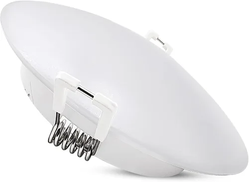 Vista 18 de Lámpara de techo empotrable LED de 12 voltios, luz de disco de 3 pulgadas, regulable 4 W 3500 K blanco cálido, luz interior de montaje empotrado