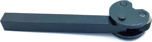Vista 4 de Buyohlic Herramienta de moleteado de cabeza de pivote Patrón métrico de diamante 1/2" vástago cuadrado mediano