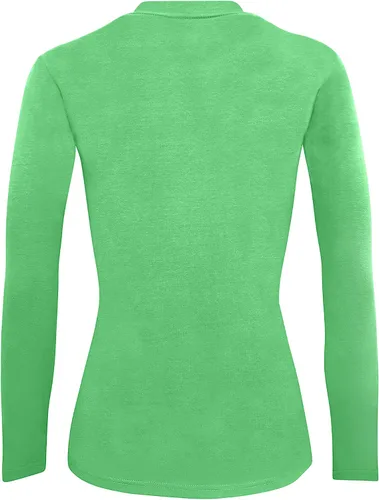 Vista 143 de Natural Uniforms Camiseta Under Scrub para mujer, cuello redondo, manga larga, paquete de 3, paquete múltiple de 3