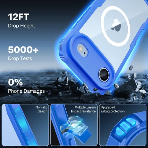 Vista 83 de CENHUFO Funda de privacidad para iPhone 11 Pro, funda de cuerpo completo con protector de pantalla de privacidad de vidrio templado 9H integrado