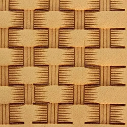 Vista 2 de DandS ltd Herramienta de sello de cuero, trenzado en cesta, herramienta profesional de acero para artesanía de cuero, relieve, tallado y sellado