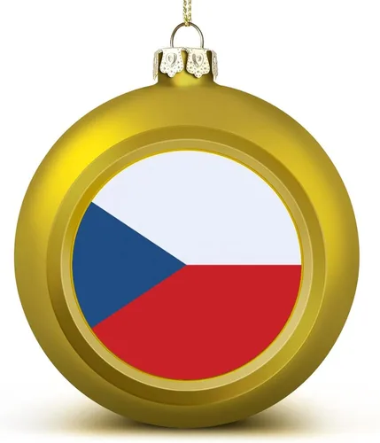 Vista 15 de Adornos de bola de Finlandia, bandera de las naciones, adorno de bola de Navidad, bandera de Finlandia, adornos de plástico para árbol de Navidad