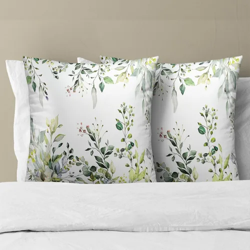Vista 140 de Giwawa Juego de 2 fundas de almohada decorativas con diseño floral de girasol de 16 x 16 pulgadas, fundas de cojín decorativas para el hogar, sofá