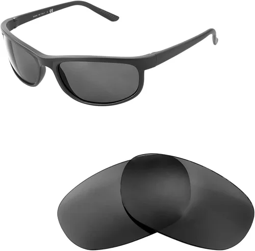 Vista 3 de Walleva Lentes de repuesto para lentes de sol Ray-Ban RB2027 de 2.441in, múltiples opciones disponibles