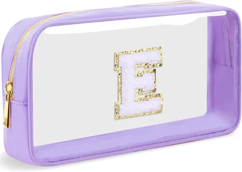 Vista 42 de Bolsa de Maquillaje Transparente Pequeña Bolsa de Cosméticos Bolsa de Viaje de Artículos de Aseo Bolsa Transparente con Cremallera Bolso Organizador