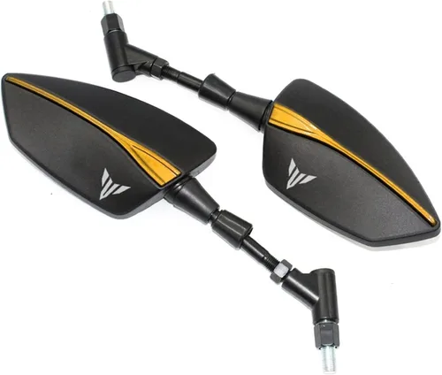 Vista 13 de Powersports - Espejos retrovisores para Yamaha &ha MT-07 MT 07 Mt07 FZ07 2014-2022 2020 2019 2020 2021 MT07 - Retrovisores universales de 0.315 in