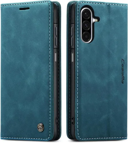 Vista 29 de Funda compatible con Samsung Galaxy A14 con tarjetero y función atril, funda protectora de piel para Galaxy A14 5G de 6.6 pulgadas (negro)