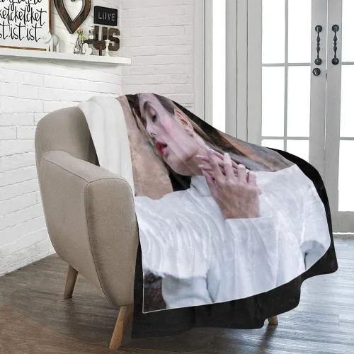 Vista 2 de Manta personalizada con foto, manta de collage personalizada con imagen, regalo personalizado para amantes/niños/amigos/familia, recuerdo