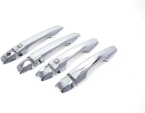 Vista 8 de Accesorios de automóvil aptos para Mitsubishi New Outlander 2022 2023 Cubierta de manija de puerta exterior con orificios de entrada inteligentes