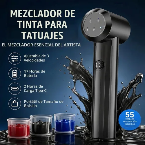 Vista 2 de Emalla Mezclador de tinta portátil recargable del equipo de la máquina