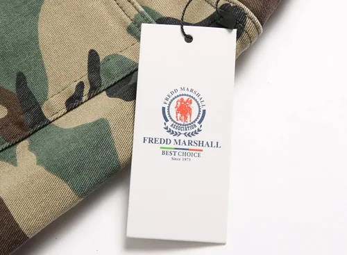 Vista 7 de Fredd Marshall - Pantalones de mezclilla ajustados para hombres, son elásticos y de diseño rasgado