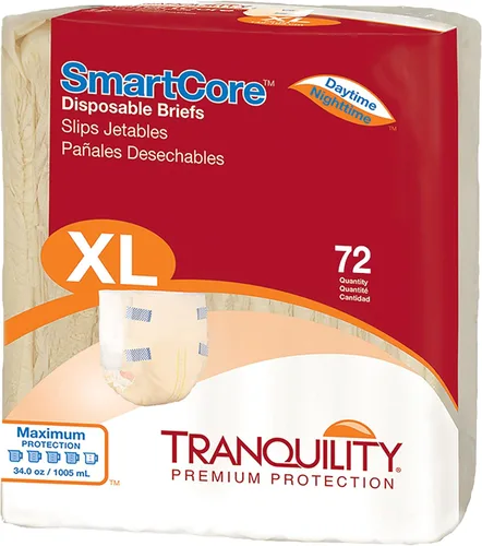 Vista 16 de Tranquility SmartCoreTM - Calzoncillos desechables con código de color para adultos (pequeño, 10 unidades)
