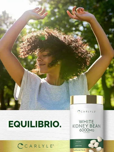 Vista 6 de Carlyle Frijol blanco 200 unidades Extracto sin OMG y sin gluten