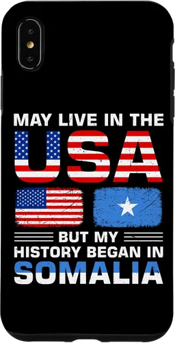 Vista 11 de iPhone 16 USA Flag America Somalia Flag Somalian Roots Country Case