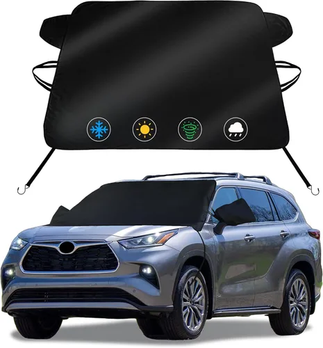 Vista 43 de Cubierta de nieve para parabrisas para Toyota Sequoia 2023-2025 2026/Toyota Tundra 2022-2025 2026 Limited SR5 Platinum TRD Pro Pickup Cubierta
