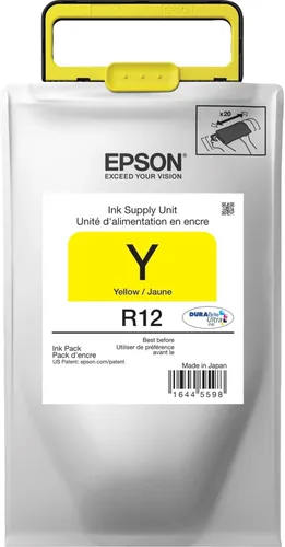 Vista 2 de Epson DURABrite Capacidad Ultra Estándar, Tinta Amarilla (TR12420) Works with WorkForce Pro WF-R190 WF-R4640 WF-R5690