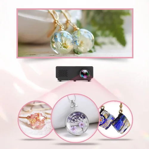 Vista 6 de YIEHO Resina UV – Resina epoxi de curado UV duro y transparente mejorada, suministros para principiantes para fabricación de joyas artesanales, 3.53